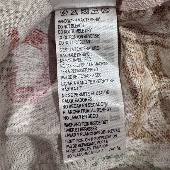 NWT Farm Rio Strappy Linen Maxi Dress Nautical Wonder Casual Beach Pink Sz XL - Picture 15 of 16